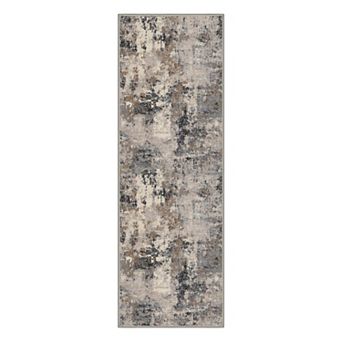 GENIMO Area Rug Machine Washable Non Slip Low Pile Lightweight Indoor Rug for Living Room Bedroom