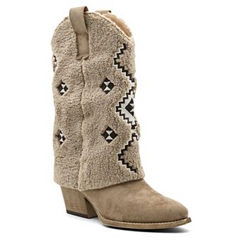 New York & Company® Bobbi Women's Mid Calf Cowboy Boots