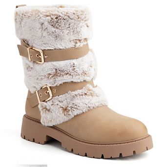 New York & Company® Skylar Women's Faux Fur Ankle Boots
