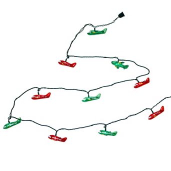 Kurt Adler 10-Light Airplane Light Set