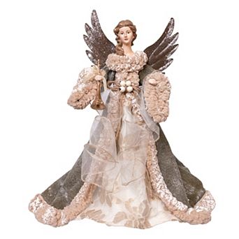 Kurt Adler 16-Inch Angel Christmas Tree Topper