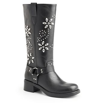 New York & Company® Cianna Women's Tall Boot With Floral Detail