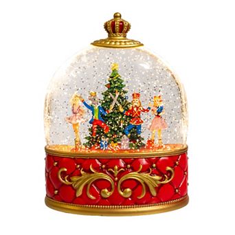 Kurt Adler 8 in Battery-Operated USB-C LED Nutcracker Suite Water Lantern