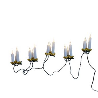Kurt Adler LED Triple Candle Clip-On Light Set
