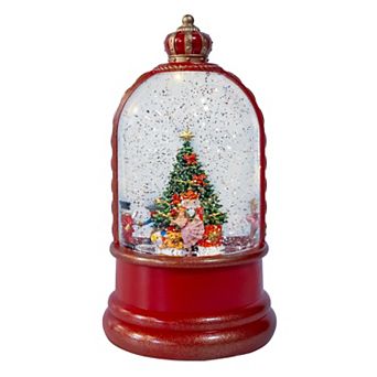 Kurt Adler 9-Inch Battery Operated LED Nutcracker Suite Water Dome Table Decor