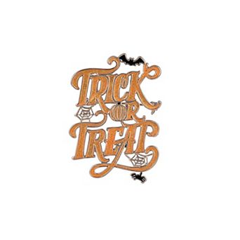 Hallmark Halloween Trick or Treat Enamel Pin