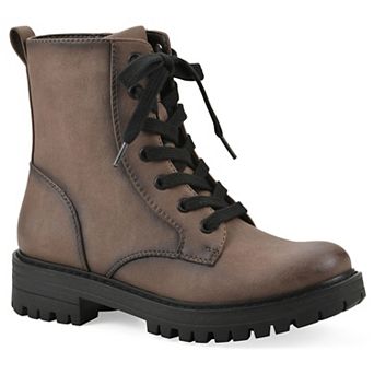Cliffs by White Mountain Malia Women's Lace-Up Combat Boots