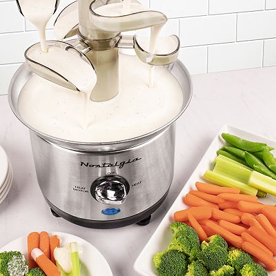 Nostalgia Electrics Cascading Chocolate Fondue Fountain