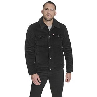 Men's Levi's® Sherpa Lined Corduroy Trucker Jacket