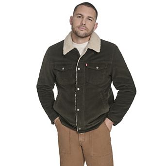 Men's Levi's® Sherpa Lined Corduroy Trucker Jacket