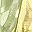 Green Quartz Gold Tone