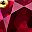 Gold Tone Lab Ruby