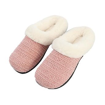 Roxoni Women's Cozy Slippers with Faux Fur Lining