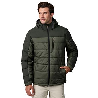Free Country Men's Traverse Stretch Mixed Media Puffer Jacket
