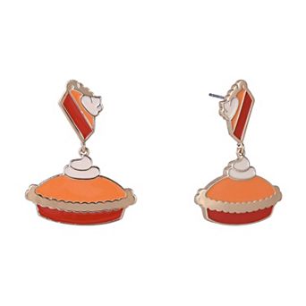 Hallmark Pumpkin Pie Drop Earrings