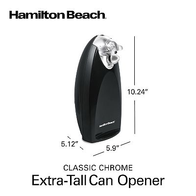 Hamilton Beach® Classic Chrome Electric Can Opener