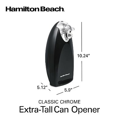 Hamilton Beach Classic Chrome Electric Can Opener
