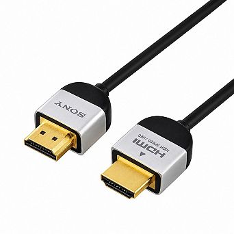 Sony 3.28 ft Slim High-Speed HDMI Cable