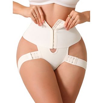 Women's Shapewear Thongs HollowOut Adjustable Hip Lift Straps BodyShaper HighWaist Underwear