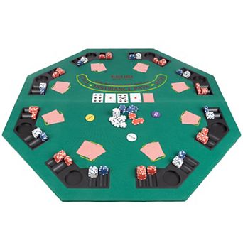 Trademark Games Foldable Blackjack Poker Table Top