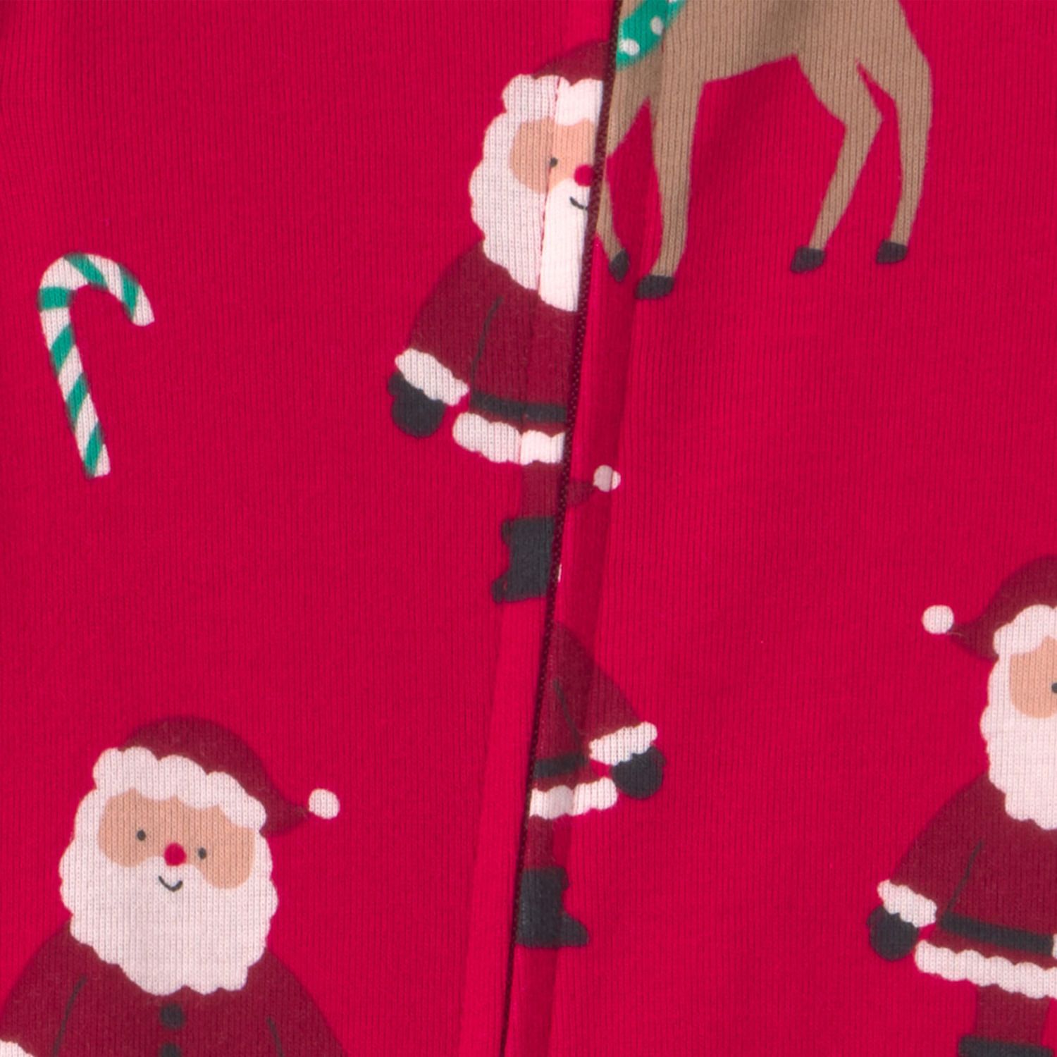 Пижама Santa для детей, на молнии — Carter's — фото 3