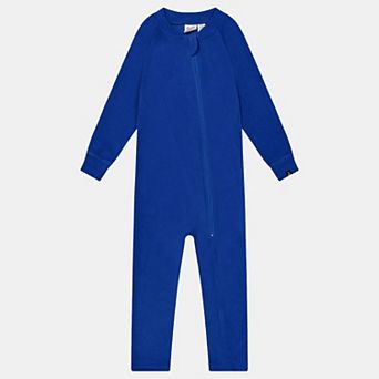 Little Kids Boy One Piece Asymmetric Zip Thermal Underwear