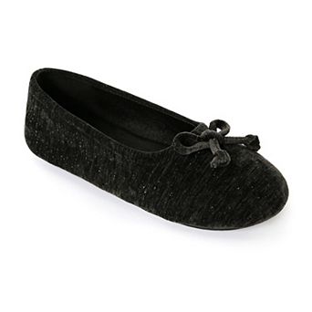Women's isotoner Stretch Comfort Chenille Ballerina Slippers