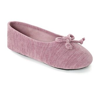 Women's isotoner Stretch Comfort Chenille Ballerina Slippers