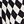 White Checkered Print