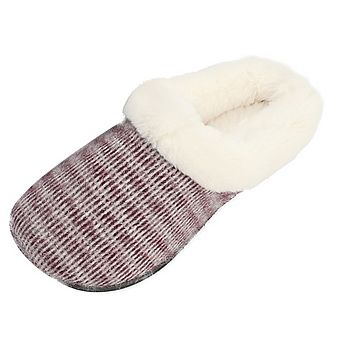 Roxoni Women's Cozy Slippers with Soft Faux Fur Lining and Durable Sole