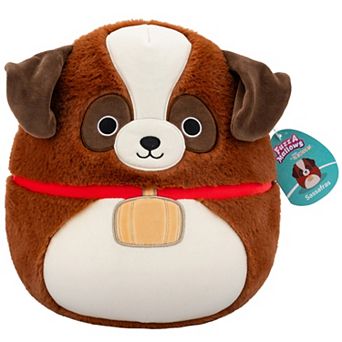 Squishmallows Sassafras the Saint Bernard 12-Inch Soft Plush Toy