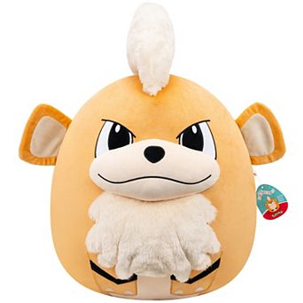 Squishmallows Growlithe 12-Inch Soft Plush Toy, Fire-Type Pokemon