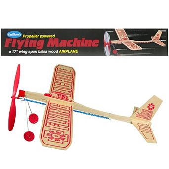 Guillow's Flying Machine 17-inch Wing Span Propeller Powered Balsa Wood Kit
