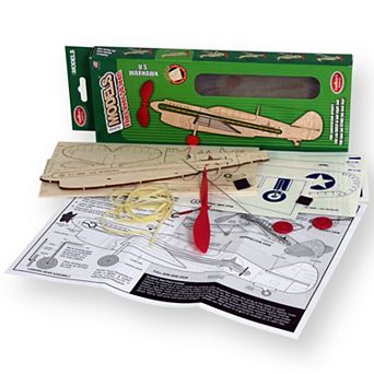 Guillow's miniModel Kit U.S. Warhawk Airplane Model Kit
