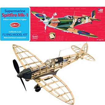 Guillow's Spitfire Mk-1 Balsa & Tissue Flying Model Kit