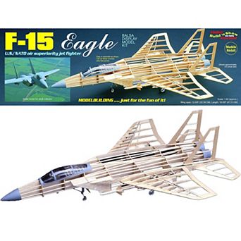 Guillow's F-15 Eagle Balsa Display Model Kit