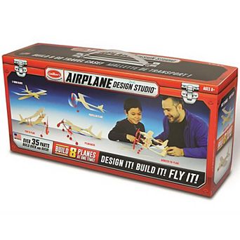 Guillow's Airplane Design Studio 8-Plane Model Kit & Travel Case