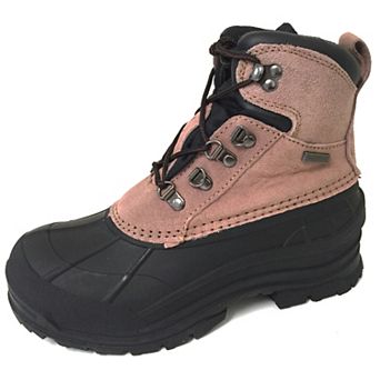 Women's Winter Boots Leather Insulated Snow Shoes