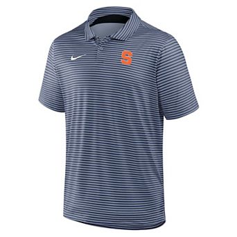 Men's Nike Navy Syracuse Orange Dri-FIT Tour Stripe Polo