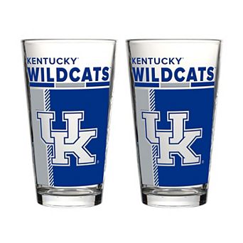 Logo Brands Kentucky Wildcats Two-Piece 16oz. Pint Glass Set
