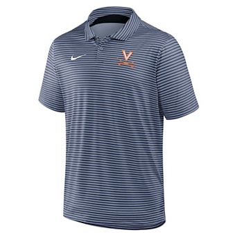 Men's Nike Navy Virginia Cavaliers Dri-FIT Tour Stripe Polo