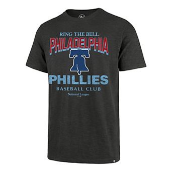 Men's '47 Charcoal Philadelphia Phillies Head On Scrum T-Shirt