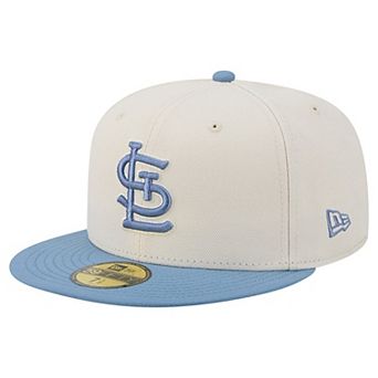 Men's New Era Cream/Light Blue St. Louis Cardinals Color Pack 59FIFTY Fitted Hat