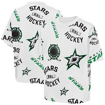 Youth Outerstuff White Dallas Stars Unstoppable Elevated T-Shirt