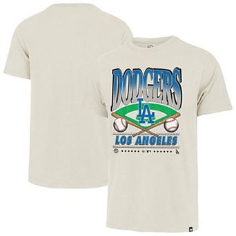Men's '47 Tan Los Angeles Dodgers Big & Tall Straight Shot T-Shirt