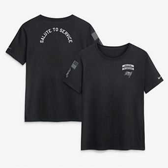 Women's Nike Black Tampa Bay Buccaneers 2026 Salute to Service T-Shirt