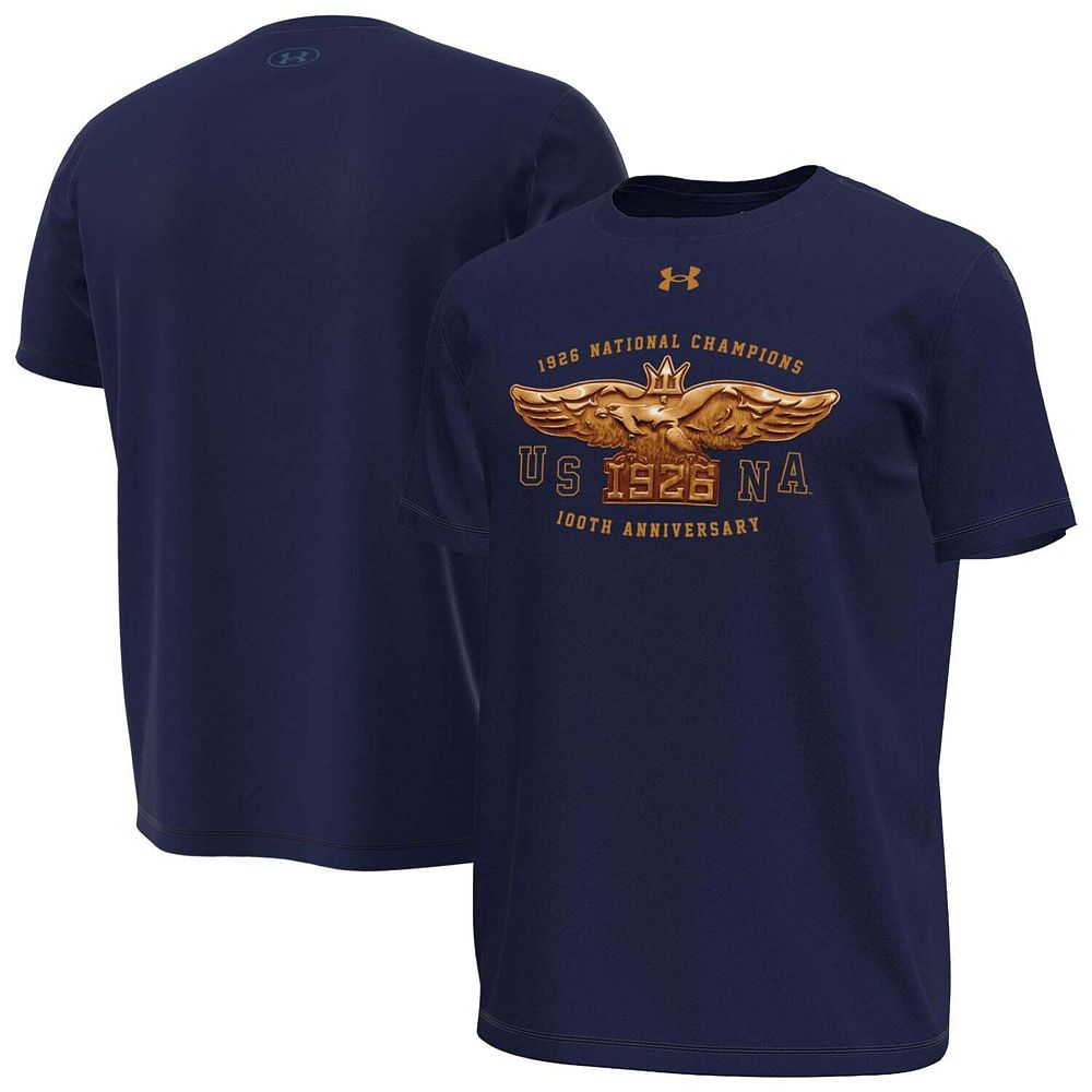 Men's Under Armour Navy Navy Midshipmen National Championship