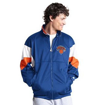 Men's Starter Blue New York Knicks Legacy Full-Zip Track Jacket