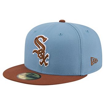 Men's New Era Light Blue/Brown Chicago White Sox Color Pack 59FIFTY Fitted Hat