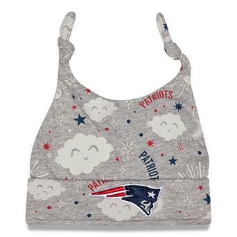 Infant New Era Heather Gray New England Patriots Sky Knit Hat